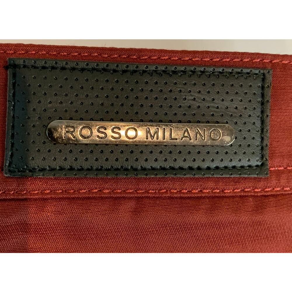 Rosso Milano Burgundy Pants W 42 L 32 Style# RMD61